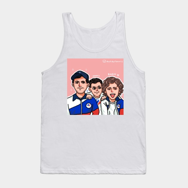 Team Russia Tank Top by dotbyedot